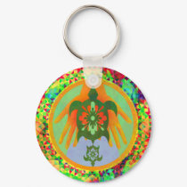 Hands Turtle Keychain