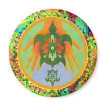 Hands Turtles Magnet
