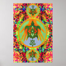 Hands Turtles Posters