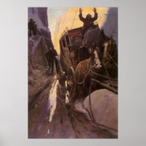 Hands Up! by NC Wyeth Poster