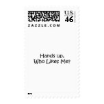 Hands Up Who Likes Me? postage