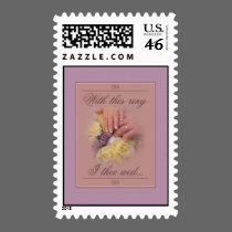 Hands - With this Ring stamps