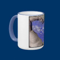 Hands with Water Flag mugs by JessicaShamburger Hands with Water Flag mugs