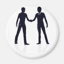 handshake business 2012 E3.jpg Refrigerator Magnet
