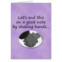 Handshake cards by LoveYouNots Handshake cards