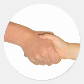 Handshake Stickers Zazzle