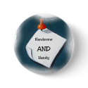 Handsome AND Handy buttons by joyart Handsome AND Handy buttons