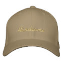 Handsome embroidered hats by Zenyaris Handsome embroidered hats