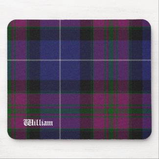 Handsome Purple Pride of Scotland Tartan Plaid Mousepads