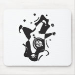 Handstand Clown mousepads