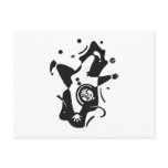 Handstand Clown postcards