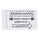 Handwritten Business Card