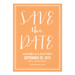 Handwritten Chalkboard Save the Date Announcement at Zazzle