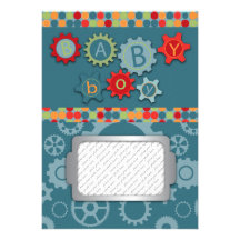 Handy Boy Baby Shower Invitation