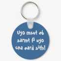 Handy Intelligence Test keychains by ArtPatient Handy Intelligence Test keychains
