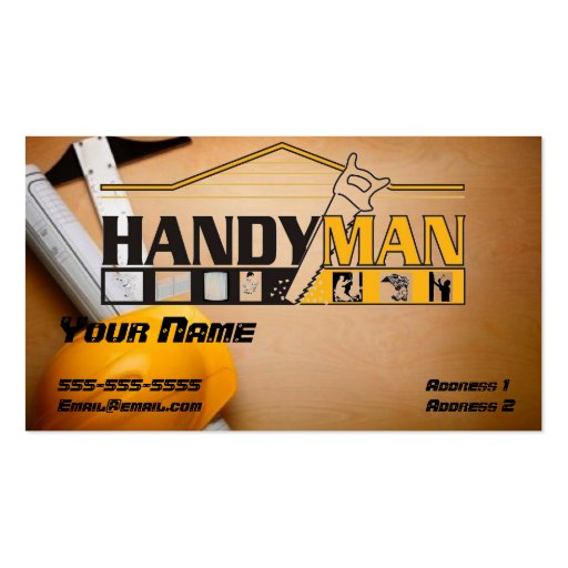 Handy Man Business card