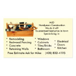 Handy Man Construction business cards