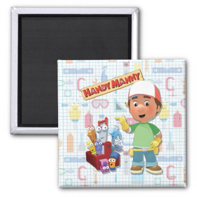 Handy Manny and his Talking Tools magnets