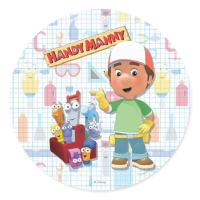 Handy Manny and his Talking Tools stickers