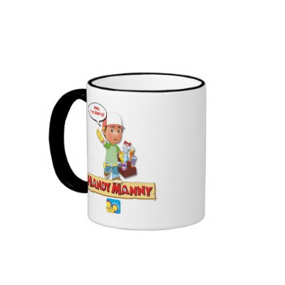 Handy Manny Disney mugs