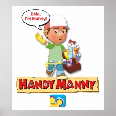 Handy Manny Disney posters