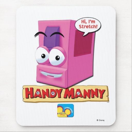 Handy Manny's Stretch Disney Mouse Pad | Zazzle