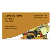 Handyman Business Cards