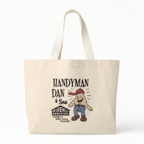 Handyman Dan Tote Bags