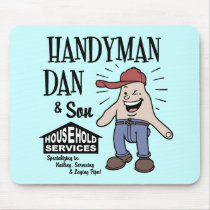 Handyman Dan Mouse Pad