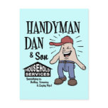 Handyman Dan postcards