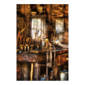 Handyman - Messy Workbench posters by suburbanscenes Handyman - Messy Workbench posters
