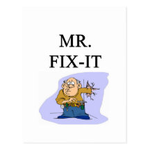 HANDYMAN POST CARD
