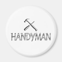 Handyman Refrigerator Magnet