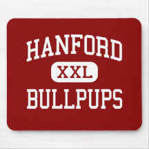 Hanford - Bullpups - High - Hanford California Mouse Mat