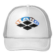 Hang cap mesh hats
