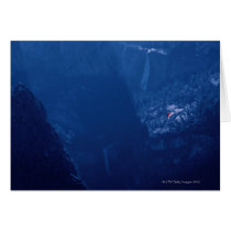 Hang Glider above Mountains Card