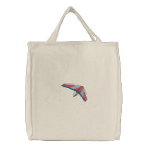 Hang Glider embroidered bags
