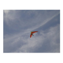 Hang glider postcard
