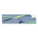 Hang gliding bumper stickers