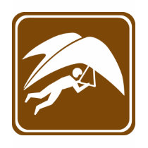 Hang Gliding Highway Sign t-shirts by wesleyowns Hang Gliding Highway Sign t-shirts