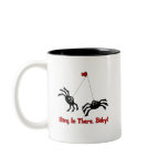 Hang In There, Baby! Spider Coffee Mugs