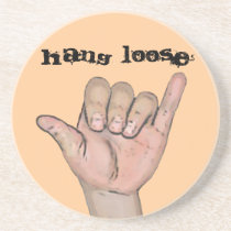 Hang loose coasters