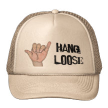 Hang loose mesh hats