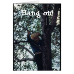 Hang on! card