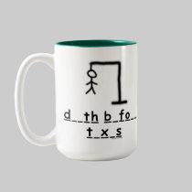 "Hang Taxes" Mug