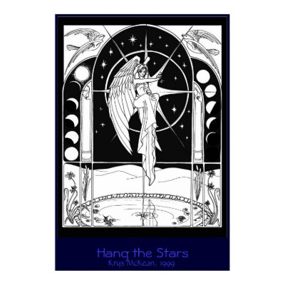 Hang the Stars Print by Kaotiqua