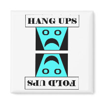 Hang Ups/Fold Ups - Laundry magnets