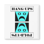 Hang Ups/Fold Ups - Laundry magnets