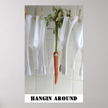Hangin Around Print