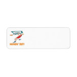 Hangin Out Return Address Label